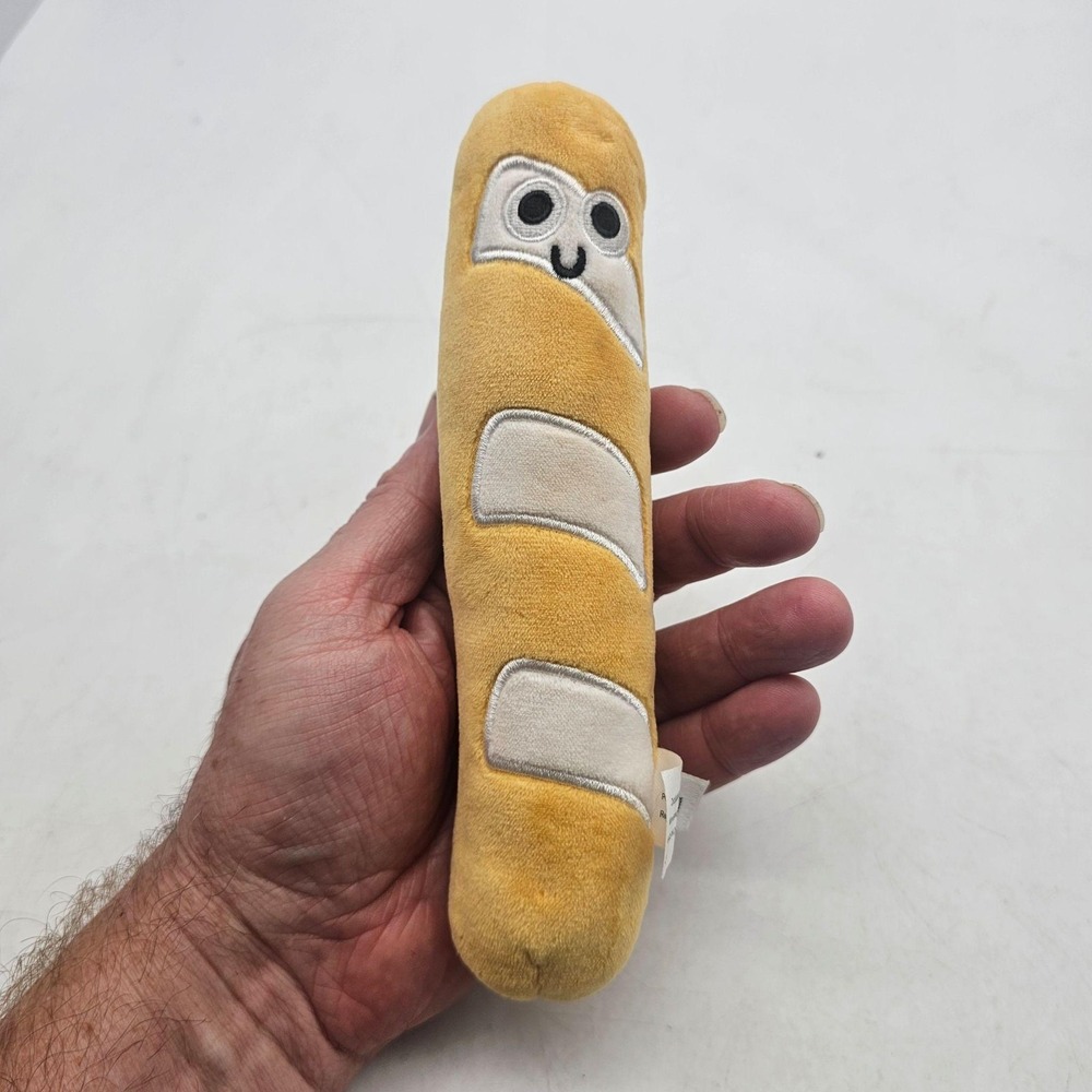 Target Baguette Bread Plush Stuffed Toy Small Yellow Food Cute Soft Kawaii Decor